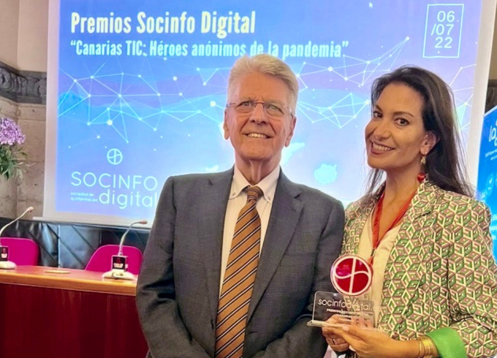 Los premios Socinfo Digital reconocen la trayectoria de Carmen M. Martín Directora General de Intelequia
