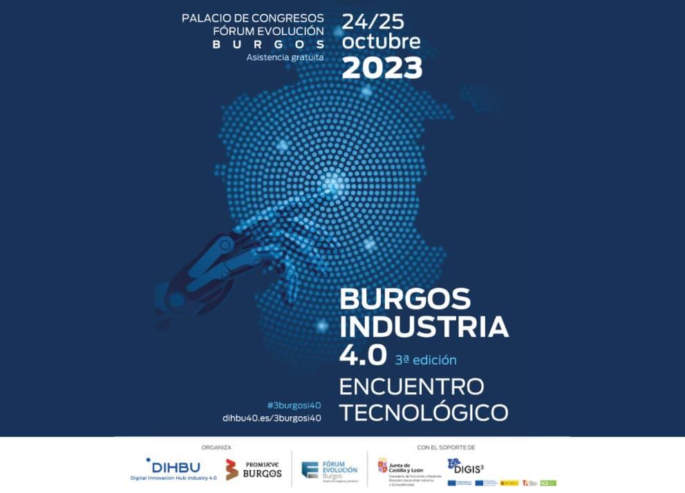 Nos vemos en el Encuentro Tecnológico Burgos Industria 4.0 