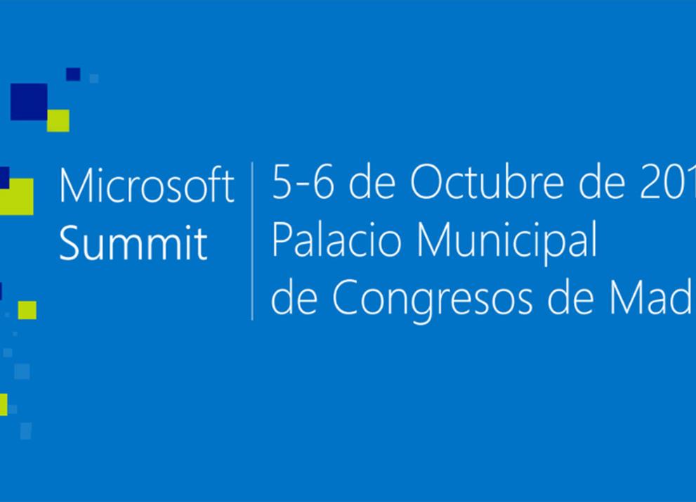 Intelequia patrocinador oficial de Microsoft Summit 2016