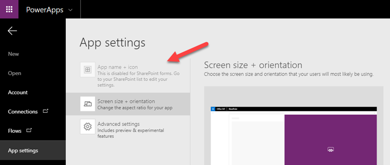 app-settings-powerapps app-settings-powerapps