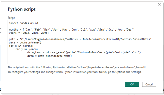 Why choose Python for data loading in Power BI?