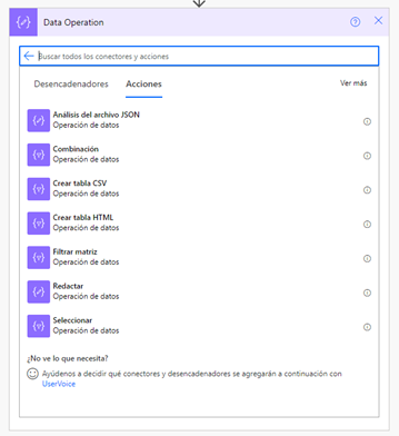 Data-operation-power-automate Data-operation-power-automate