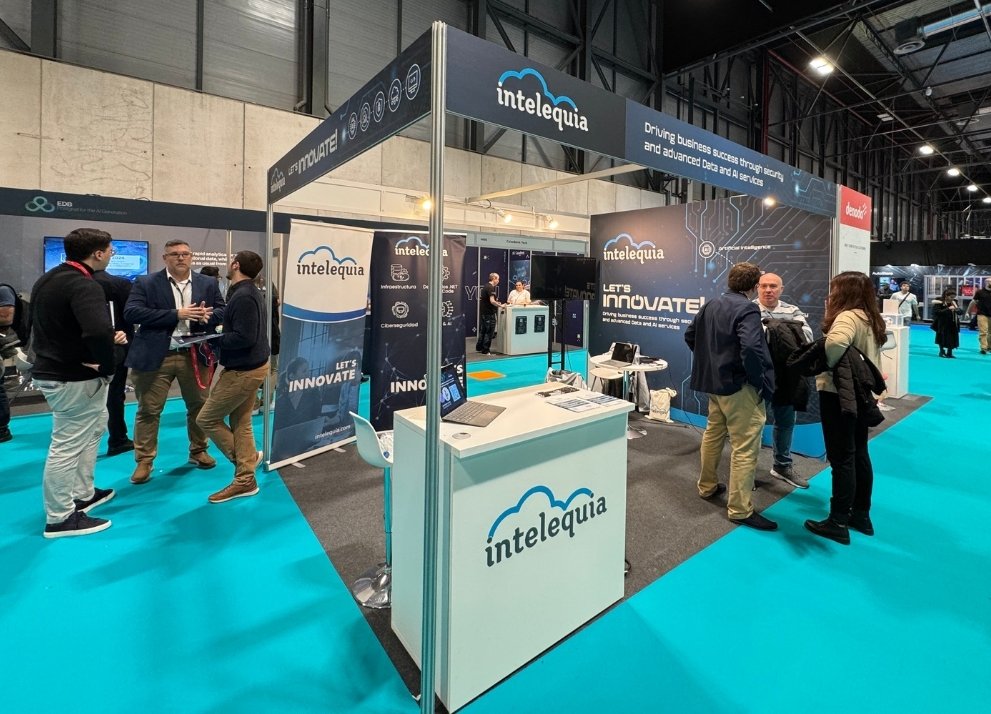Madrid Tech Show 2025 stand de Intelequia